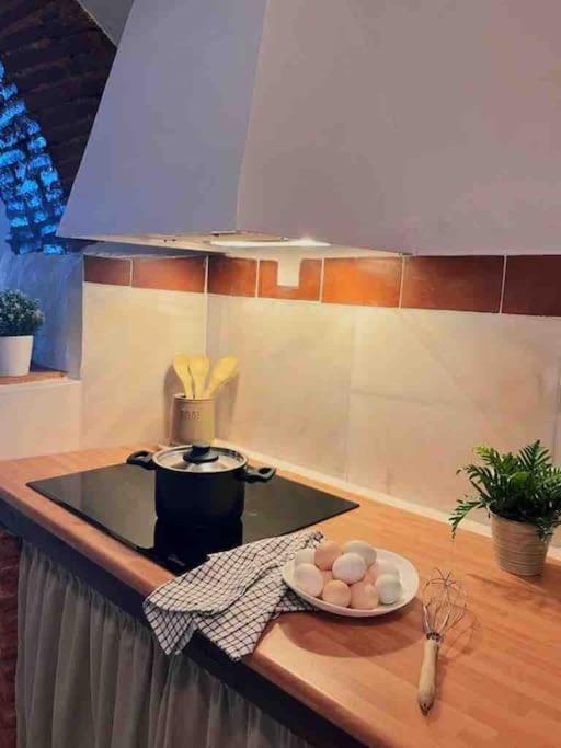 La Palmera. Casa Rural Con Piscina Privada. Benadalid Exteriér fotografie