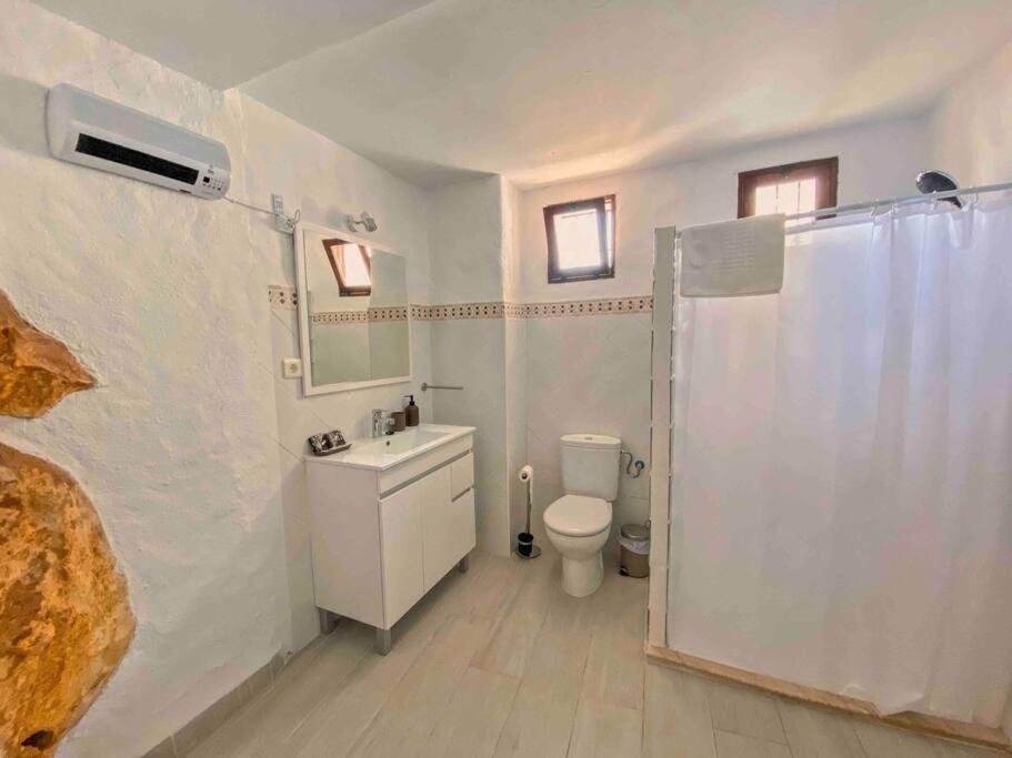 La Palmera. Casa Rural Con Piscina Privada. Benadalid Exteriér fotografie