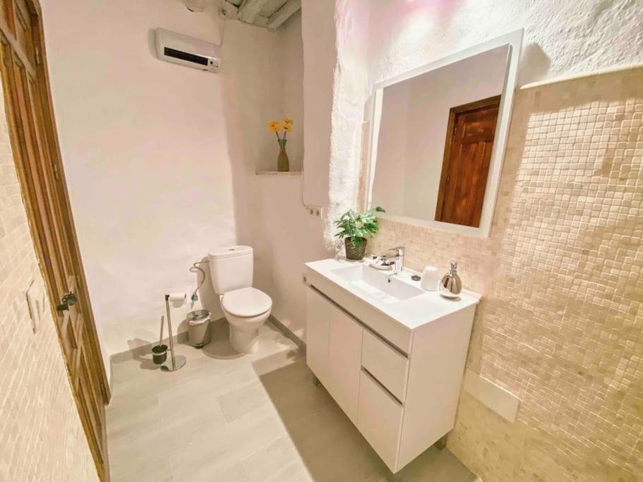 La Palmera. Casa Rural Con Piscina Privada. Benadalid Exteriér fotografie