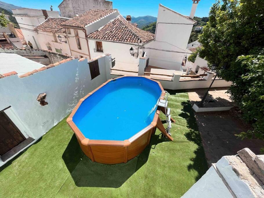 La Palmera. Casa Rural Con Piscina Privada. Benadalid Exteriér fotografie