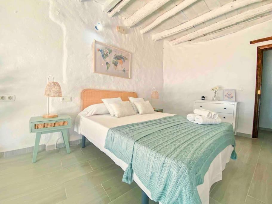 La Palmera. Casa Rural Con Piscina Privada. Benadalid Exteriér fotografie