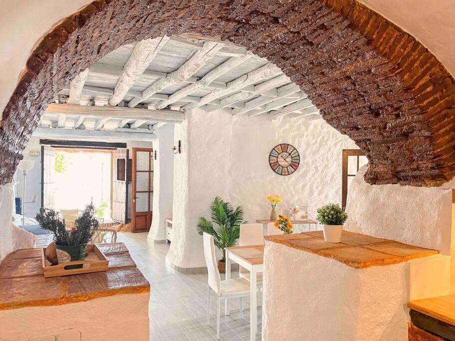 La Palmera. Casa Rural Con Piscina Privada. Benadalid Exteriér fotografie
