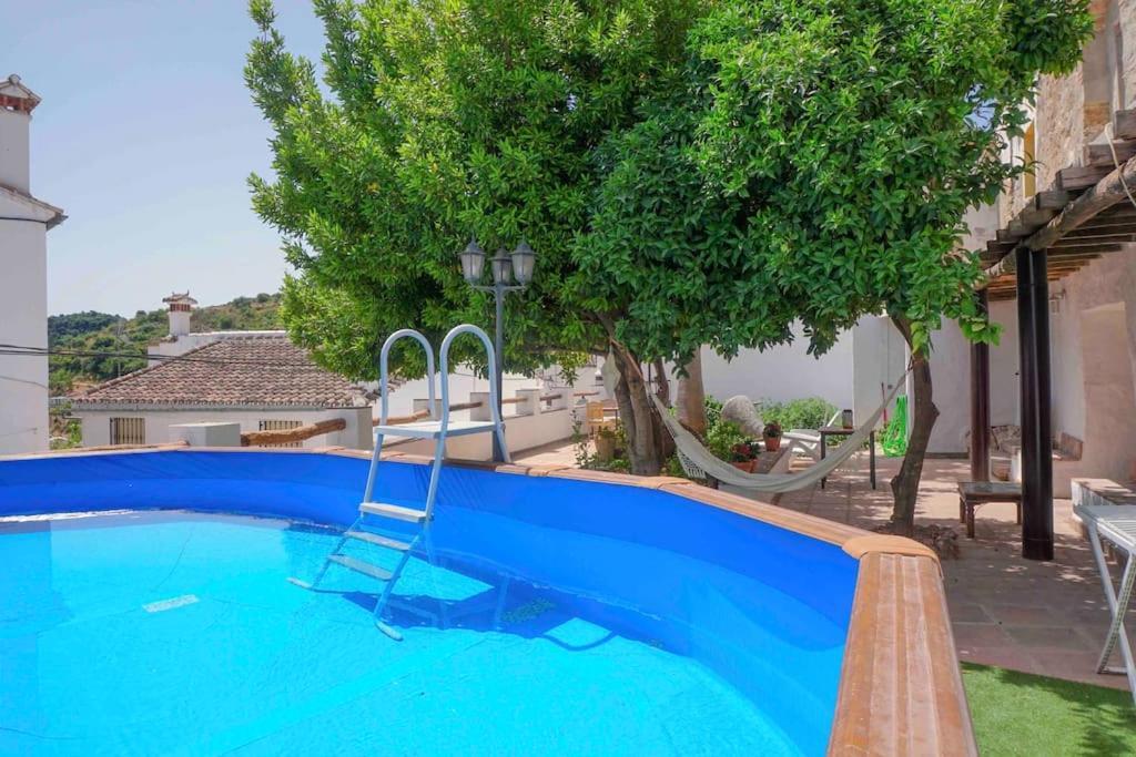 La Palmera. Casa Rural Con Piscina Privada. Benadalid Exteriér fotografie