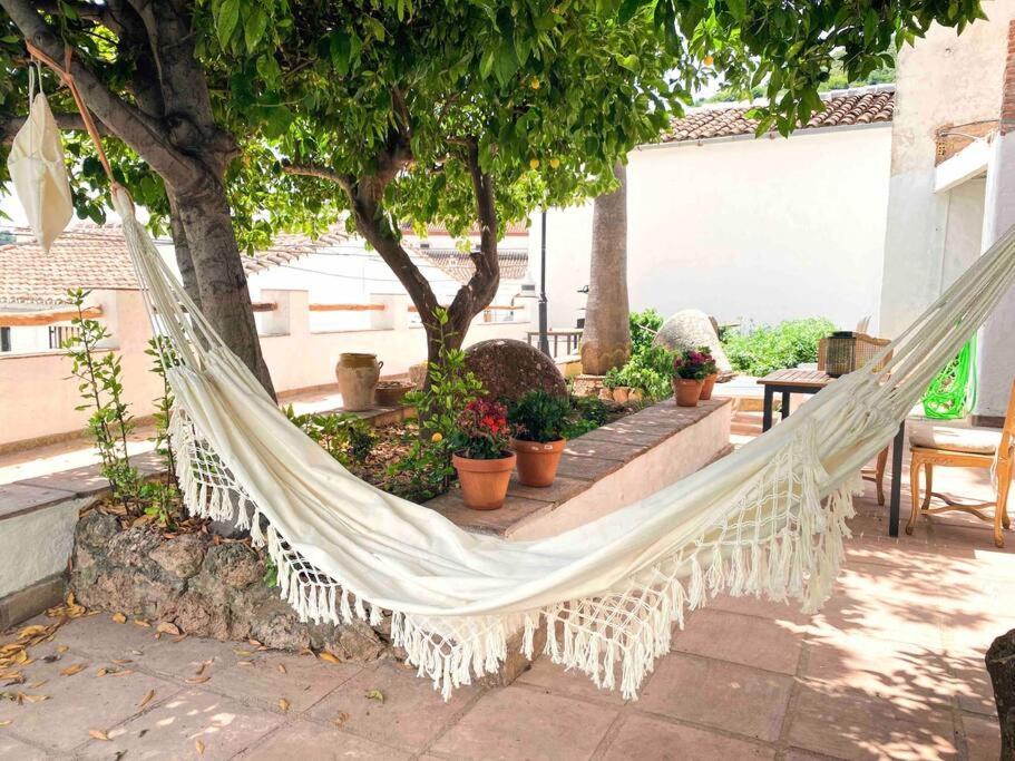 La Palmera. Casa Rural Con Piscina Privada. Benadalid Exteriér fotografie